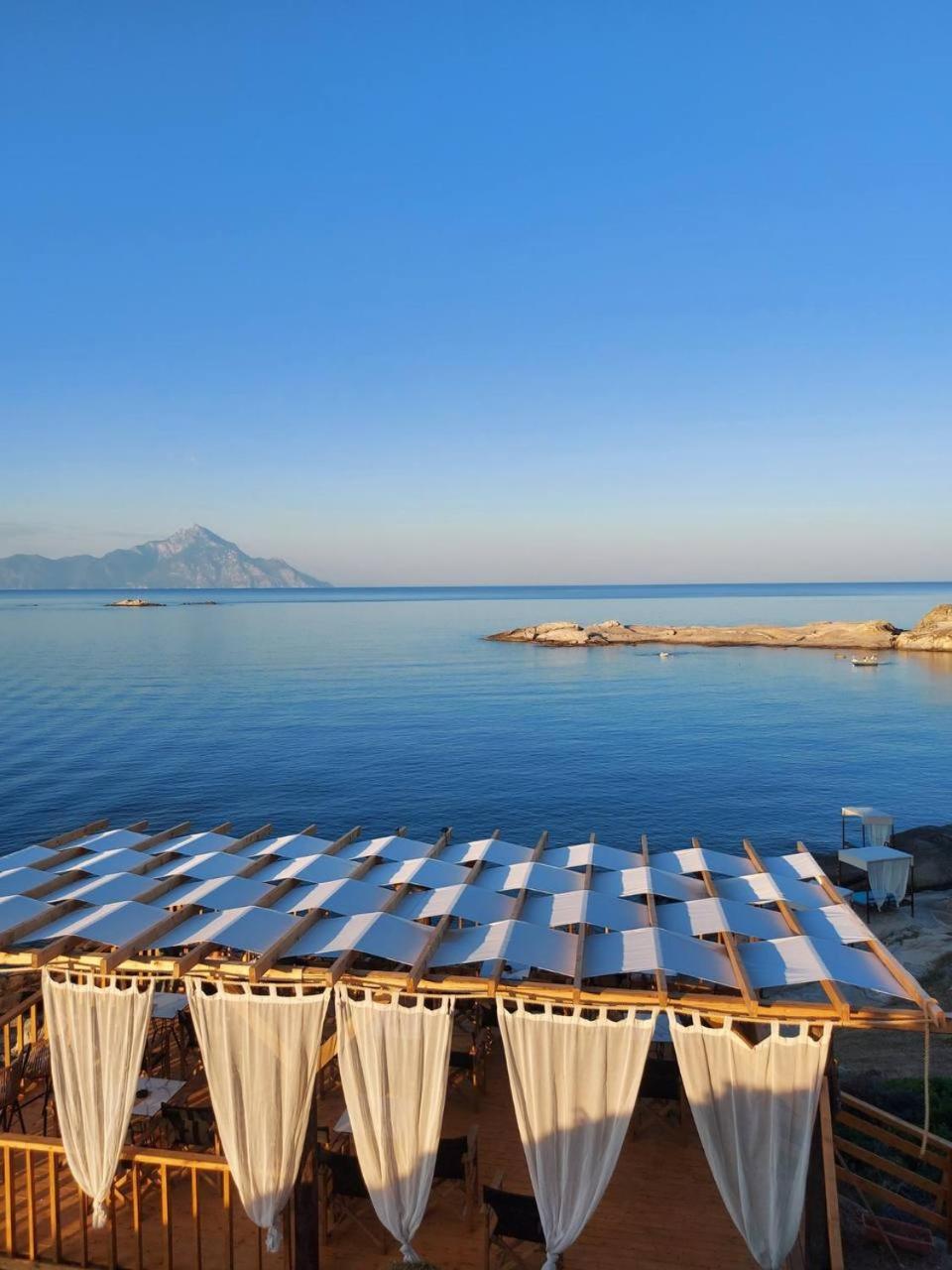 Villa Ulyana Kriaritsi - Athos Sea View & Spa Ngoại thất bức ảnh