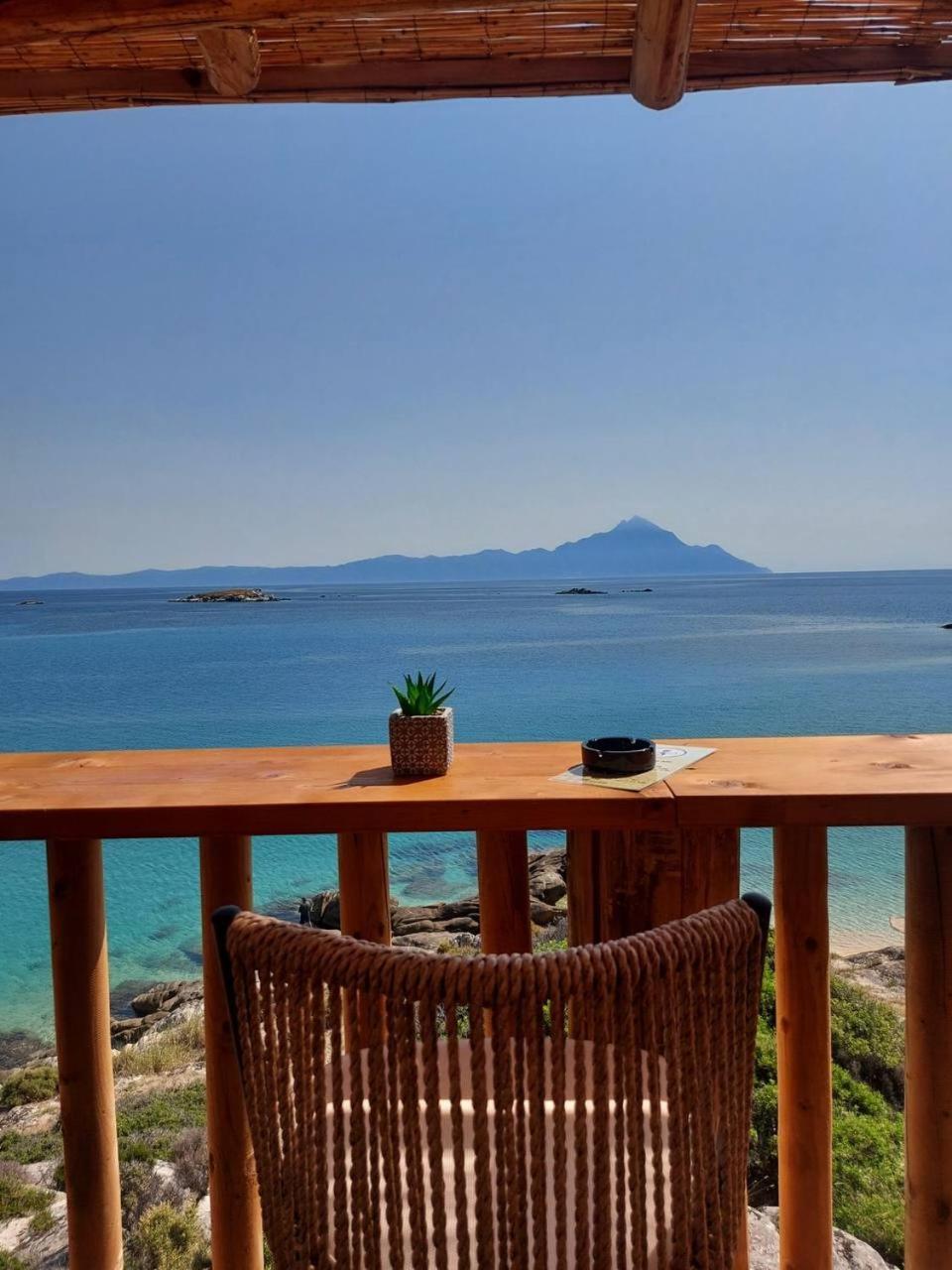 Villa Ulyana Kriaritsi - Athos Sea View & Spa Ngoại thất bức ảnh